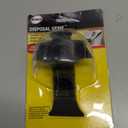 DANCO Disposal Genie Garbage Disposal Strainer | Kitchen Sink Drain Splash Guard | Food Scraper | Black (10051)