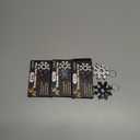 Stocking Stuffers for Adults Men Dad, 2-Pcak 18 in 1 Snowflake Multi-Tools Gift for Men Who Have Everything Birthday Christmas Xmas Gifts for Men, Dad, Boyfriend and Him, Cool Gadgets Tools for Men 2024, Pack of 3