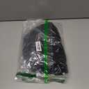 Canvas Messenger Bag Large Satchel Bag Travel Hobo Bag Casual Tote Shoulder Bag for Women and Men (Black)