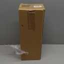 WOPITUES Wood Floating Shelves Set of 6, Shelves for Wall Decor, Farmhouse Shelf for Bedroom, Bathroom Storage Shelves, Book Shelves for Living Room - Rustic Brown (16.5 Inch)