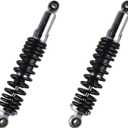 FLYPIG 12.5" 320mm Shock Absorbers 90cc 110cc 125cc 150cc Dirt bike ATV GS125 CB1000 CL100 CR100 CX500 MR175 MT125 SL100 TL125 KLX110 Ninja1000 ZRX1100 FJ1100 YZ100 1961-2015 for Suzuki Kawasaki