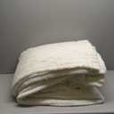 Bedsure Sherpa Blanket King Size for Bed - Super Soft Cozy Plush Fleece Thick Warm Blanket for Winter, White, 108x90 Inches