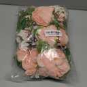 Peony Garland, 2PCS 6' Each, OrgMemory Rose Flower Vine, Floral Garland for Wedding Decor Home Table Runner Mantle Decoration