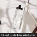 N+1 Bike Water Bottle Holder- Lightweight Aluminum Alloy Bicycle Water Bottle Cage, Suitable for All Types of Bikes