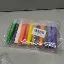 48 Pcs Suncatcher Paint Pens Stained Glass Paint Pigment Window Art Pens Suncatcher Paint Crafts Sets (10ML Each,24 Colors)