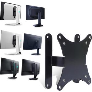 AW3425DW VESA Adapter Compatible with Alienware Monitors(Fit AW2723DF,AW2724HF,AW2724DM,AW2725Q,AW2725D,AW3225QF,AW3225DM,AW3423DWF,AW3425DWM)75x75 to 100x100 No Damage to The Display Wall Mount
