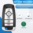 Smart Key Fob Replacement Fits for Ford Mustang 2017 2018 2019 2020 2021 2022 Fusion 2017-2021 Mustang Cobra 2019-2022 Proximity Keyless Entry Remote Control 902Mhz M3N-A2C93142600 M3N-A2C931426