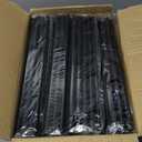 Portable Closet, Easy Assembly, Large Capacity Wardrobe Closet, Sturdy and Stable Clothes Rack with Shelves 4 Storage Baskets and 2 Hanging Rods, for Bedroom and Cloakroom Black (50 Inch)