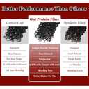 Dark Brown Gogo Curl Crochet Hair Extensions Bob Braids 12 Inch #4
