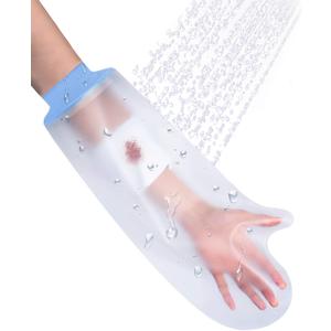 Waterproof Cast Cover Arm Child, Soft Comfortable Reusable Shower Cast Bandage Protectorr for Bath Teens, Child Bandage Protector for Broken Surgery Wound Arm, Hands, Wrists,Protector Bag