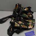 Pawaboo Pet Dog Front Carrier Backpacks, Legs Out Pet Carrier Backpack for Dogs, Adjustable Easy-fit Dog Chest Carriers for Small Medium Dogs Hands Free for Travel Hiking Cycling Camping, M, Camo