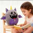 2 x 12 Inch Bat Stuffed Animal Halloween Plush Toy, Perfect for Halloween Theme Parties & Christmas, Medium-Sized Plush Toy for Boys and Girls