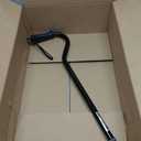 Drive Medical Adjustable Height Offset Handle Cane with Gel Hand Grip, Black