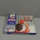 TOY Life Basketball Hoop Indoor for Kids Over The Door Office Basketballhoop for Teens and Adults Mini Hoops Door Room Goal with 4 Balls (White-classic)