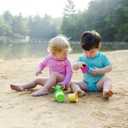 Eco Snap Diaper with Gussets (18-24 Month, Aqua)