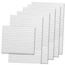 6-Pack Temporary Pleated Shades for Windows, Fabric Pleated Blackout