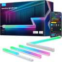 Govee RGBIC LED Strip Lights 32.8ft with Covers, Smart Lights Work with Alexa and Google Assistant, LED Diffuser Channel with LED Lights for Bedroom, Skirting Lines, Studio, Cabinet