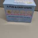 Luna Bean Baby Footprint and Hand Casting Kit (2 Pack) Personalized Baby Gifts for New Mom - Infant Newborn Foot Handprint Keepsake Mom to Be Gift