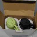 CXINYI - 16oz/470ml Olive Oil Dispenser for Kitchen with Stickers - 2 in 1 Olive Oil Sprayer for Cooking, Air Fryer, and Salad, Black&Green (Light-Proof Kitchen Gadget)