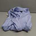 IZOD men's Regular Fit Stretch Solid Button Down Collar Dress Shirt, Water Mill, 17 -17.5 Neck 36 -37 Sleeve X-Large US