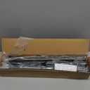 1 Diameter Curtain Rods Itself is 30 to144 inch 1 Pack Fit 30-142 inch, 66 to 120 inch Window with Heavy Duty Adjustable Rod Matte Black Curtain Splicing Metal Extra Long Curtain Rod for Windows