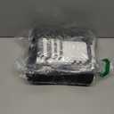 Homaxy Premium Kitchen Towels(18x 28, 6 Pack), Large Cotton 380 GSM Kitchen Hand Towels, Soft and Absorbent Terry Dish Towels, Multipurpose Tea Towel Set with Hanging Loop, Black