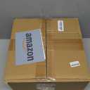 QWORK 110 lbs Large Display Spring Dial Weight Scale & Scale Scoop/Chain with Hanging Cradle, Steel Construction, for Shopping, Traveling, Kitchen, Silver