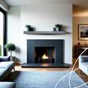 BoscoMondo Solid Wood Fireplace Mantel Shelf, Floating Mantle for Living Room, Farmhouse Rustic Wood Mantel, Easy Wall Mount with Heavy-Duty Metal Bracket (66", Ash Grey)