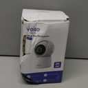 Veise 2K Indoor Security Camera 2.4GHz, 360 Pan/Tilt Pet Camera with Motion Tracking, Baby Monitor, 2-Way Audio, Night Vision, Cloud/SD Storage, Compatible with Voice Assistant, White