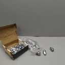 dynofit 24pcs 14x1.5 OEM/ Stock Lug Nuts for 2015-2019 Expedition/ F-150, M14-1.5 One-Piece Design Factory Chrome Wheel Lugnuts for Lincoln 2015-2023 Navigator, 21mm Hex Anti-Rusting Updated