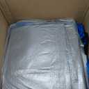 White Bounce House, House with Blower, Inflatable Bouncer, Children's Toy, Sewn Extra Thick Material for Durability