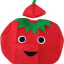 Petitebella Tomato Children Costume 3-7y (Red, One Size)