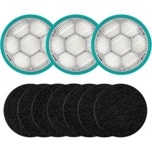 Hepa Filter Sponge Replacement Accessories for Neakasa/Neabot P1 Pro Pet Grooming Kit & Vacuum(3 Hepa Filters+7 Sponges)