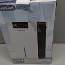 KeepGlad Dehumidifier, 98OZ Dehumidifiers for Home(1000sq.ft), Humidity Display Dehumidifier for Basement Bathroom Bedroom, Auto Shut Off, Washable Filter, Drain Hose, Timer, 7 Ambient Lights, Gray