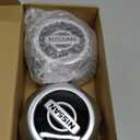 2pcs Silver Wheel Center Caps Compatible with Nissan Frontier 2000-2002 & Xterra 2000-2004 16inch Wheels Replacement for 40315-7Z100