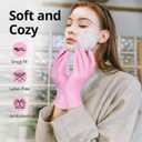 SwiftGrip Pink Nitrile Gloves, 3-mil, Industrial Gloves Disposable Latex Free, for Cleaning & Esthetician, Rubber Powder-Free, 100-ct Box (Small)