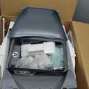 Automatic Cat Litter Box Self Cleaning - App Control, Open-Design, Smart Health Monitor, Suitable for Medium Cats and Kittens, Anti-Pinch Safety, Quiet Operation, A Trusted Companion for Life - White