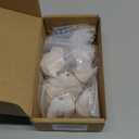 QOGRISUN 5-Pack Unlacquered Brass Cabinet Cup Pulls, Gold Bin Cup Drawer Dresser Handles, 3-Inch Hole Center, Kitchen Cupboard Hardware,Lead-Free Polished Brass Finish