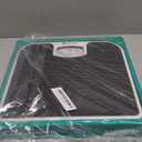 Adamson A21 Analog Scales for Body Weight - Up to 300 LB - New - Anti-Skid Rubber Surface + Large Numbers - Analog Bathroom Scale - Affordable - Durable with 20-Year Assurance - Black