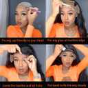 8 x Lace Front Wigs Human Hair Replacement Adhesive 1.3oz- Invisible Wig Bonding Glue Water & Oil-Resistant, Non-Toxic, Light Hold for Secure and Natural-Looking