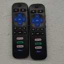 (Pack of 2) Replacement Remote Control Only for Roku TV, Compatible for TCL Roku/Hisense Roku/Onn Roku/Sharp Roku/Element Roku/Westinghouse Roku/Philips Roku Smart TVs (Not for Roku Stick and Box)