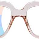 OPTOFENDY Progressive Multifocus Reading Glasses for Women Oversized Blue Light Blocking Oprah Style Computer Readers