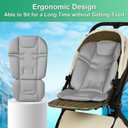 Baby Stroller Seat Liner for Most Stroller Models, Breathable Fabric Stroller Seat Liner Insert, Ensure Comfort and Support on the Go, Baby Stroller Cushion for Toddler Aged 0-3 Years Old