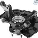 Front Right Steering Knuckle & Wheel Bearing Hub Assembly for Toyota Sienna 2004 2005 2006 2007 2008 2009 2010, 698-424, 698424, Only for FWD, Passenger Side
