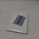 Brookstone Microbead Travel Head and Neck Pillow Lightweight and Plush with Phone or Headphone Pocket, Dark Grey