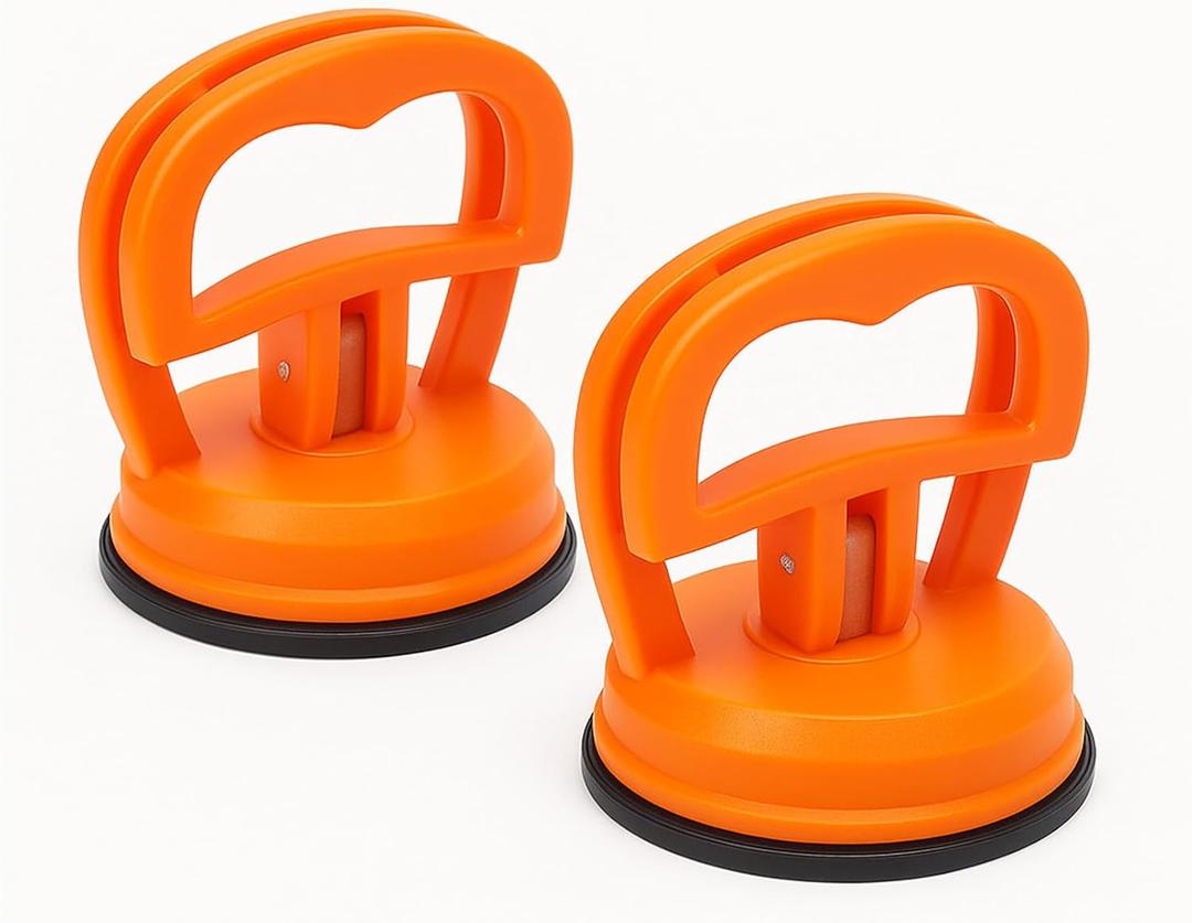 Car Dent Puller  2PCS Dent Remover Tool for Car, Glass, Screen, Tiles, Object Moving & Electronics Opening, 33LBS Suction, Multi-Use Car Dent Repair Kit