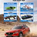 FengYu 330lbs Roof Rack Cross Bars Compatible with Mazda CX30 CX-30 2020 2021 2022 2023 2024 2025 2026 (with Flush Side Rails), Lockable Heavy Duty Aluminum Roof Rails Crossbars Cargo Bars Rooftop