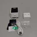 Window Camera 5MP 2K,2.4GHz & WiFi Indoor Cameras for Home Security,Dog/Pet Camera with Mounting Sticker Al Color Night Vision,Person & Motion Detection