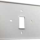 Thermostats Wall Plate T119 Fits For PRO1 IAQ Thermostats, Universal Thermostat Wall Plate White 1 Pack