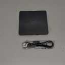 Dell USB Slim DVD +/- RW Drive DW316 - Plug and Play, 8 Watt Power Consumption, Windows 11 or below - Black